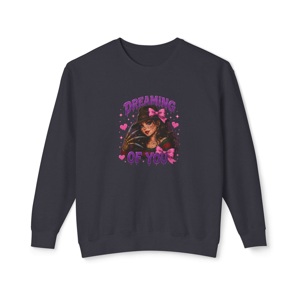 Spooky But Sweet Crewneck Sweatshirt — Cute Horror Michael Myers Graphic