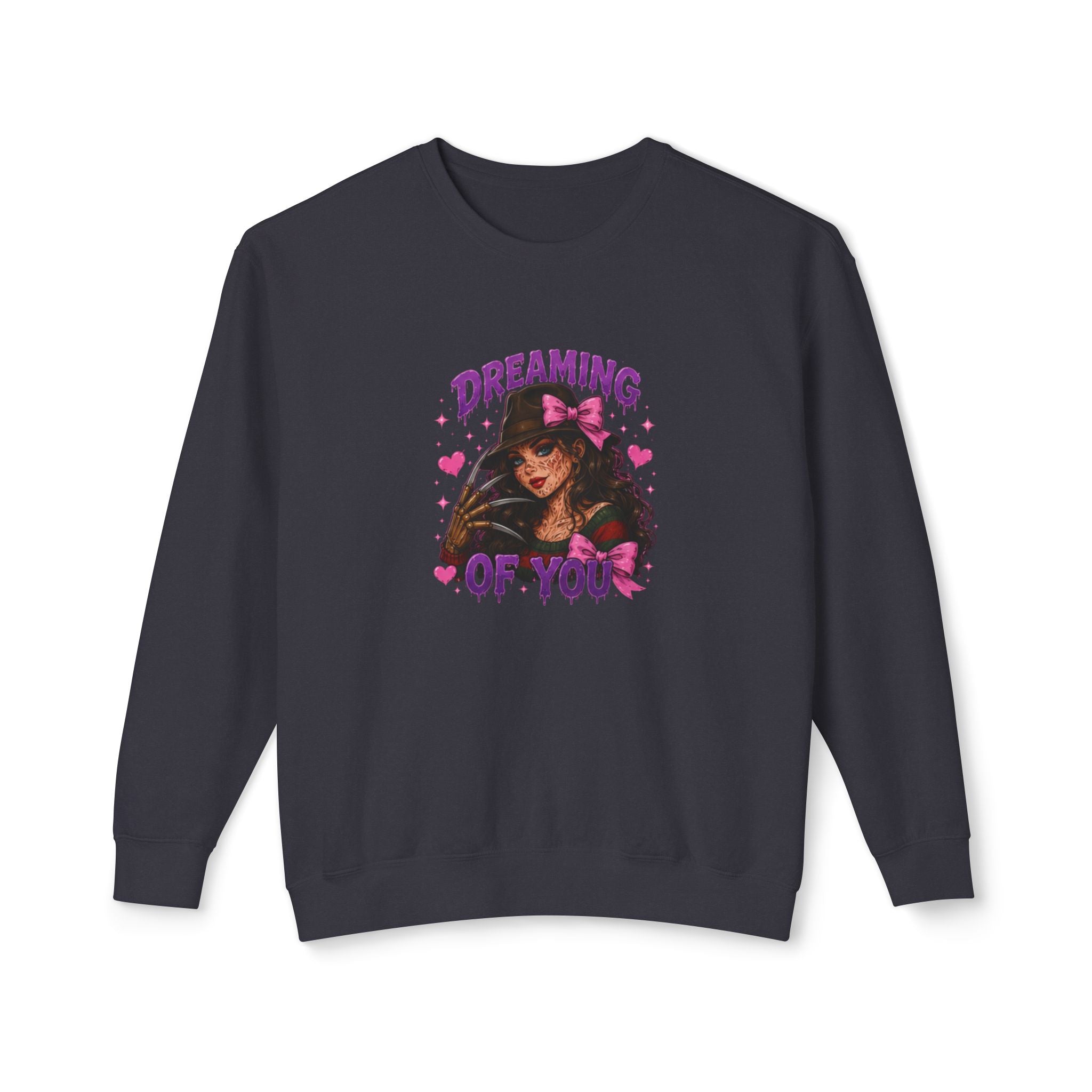 Spooky But Sweet Crewneck Sweatshirt — Cute Horror Michael Myers Graphic