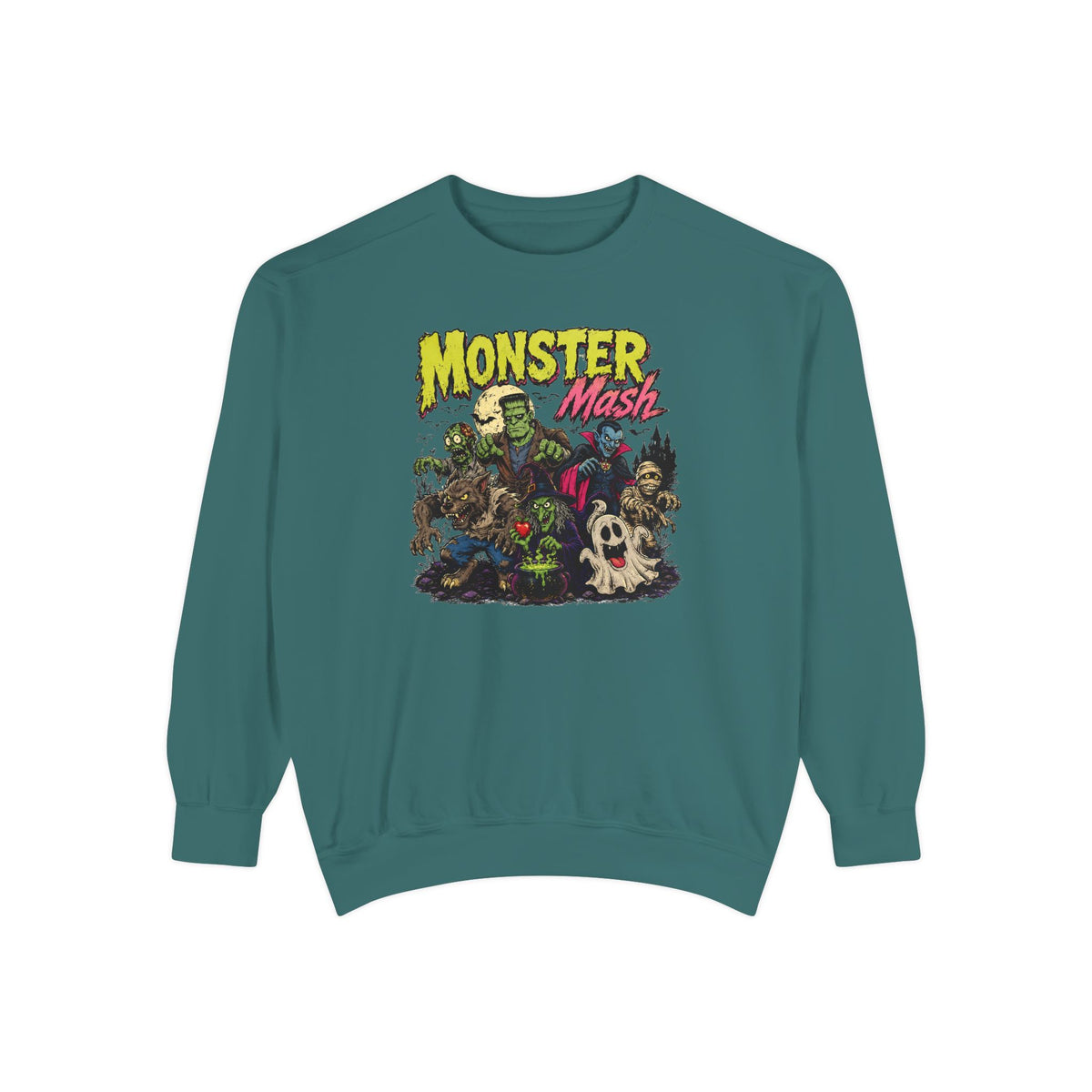 Retro Monster Mash  pullover