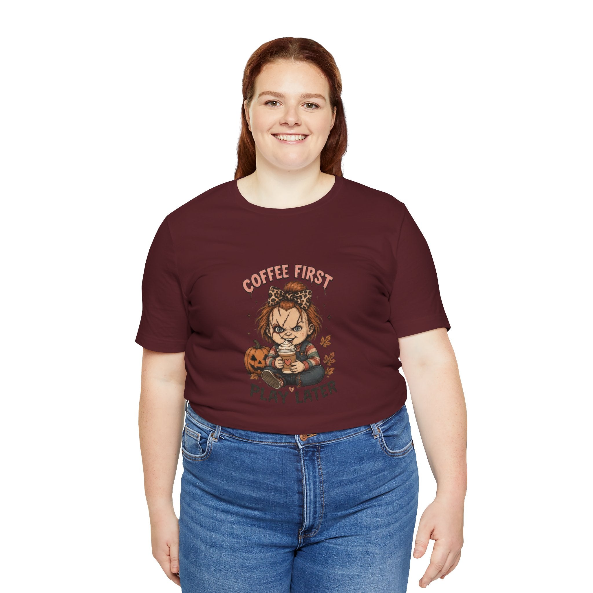 Spooky Season Tee — Leopard & Checker Ghosts Halloween Shirt
