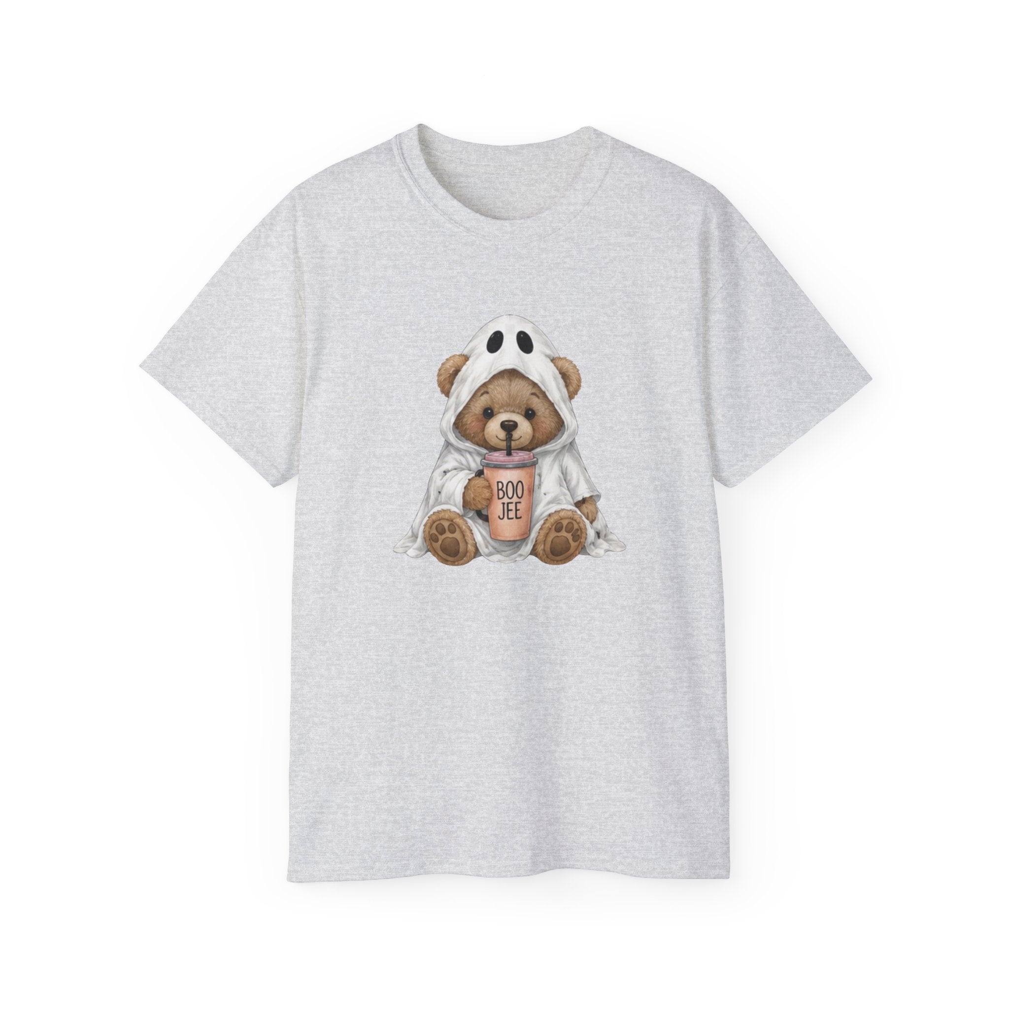 Halloween Bear Tee — Cute Ghost Costume 'Boo Joe' Graphic T‑Shirt
