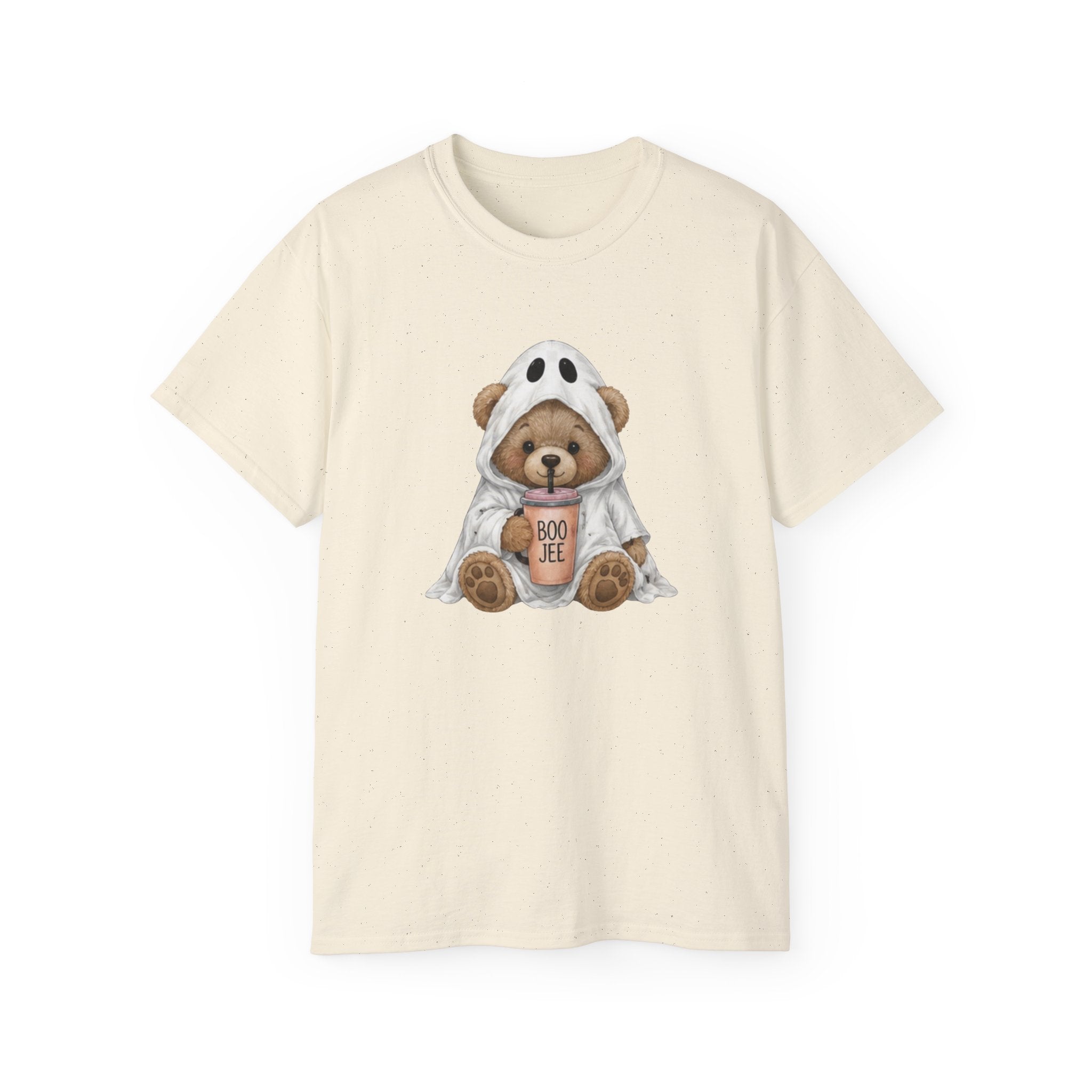 Halloween Bear Tee — Cute Ghost Costume 'Boo Joe' Graphic T‑Shirt
