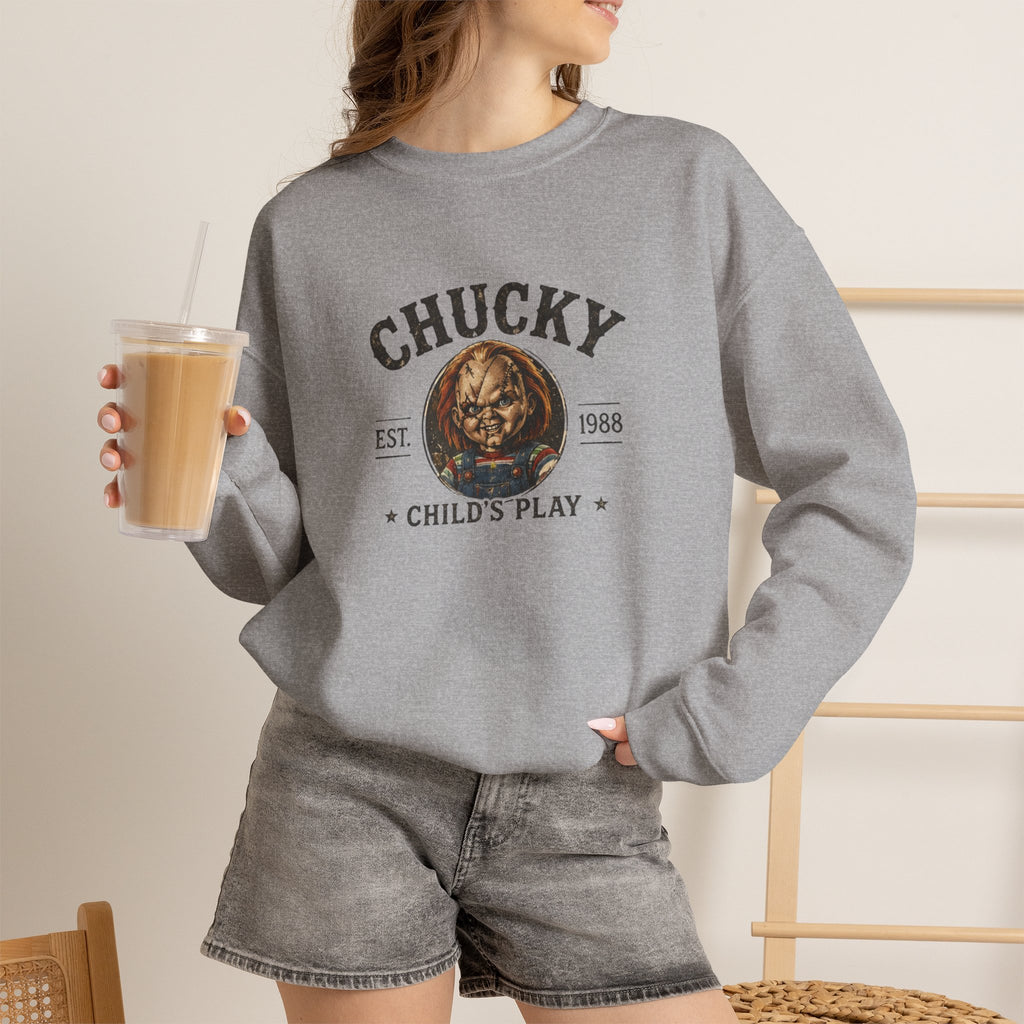 Chucky Child's Play Retro Crewneck Sweatshirt