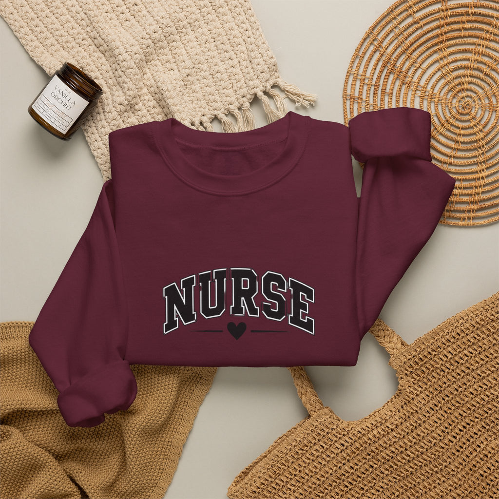Nurse Bold Crewneck Sweatshirt