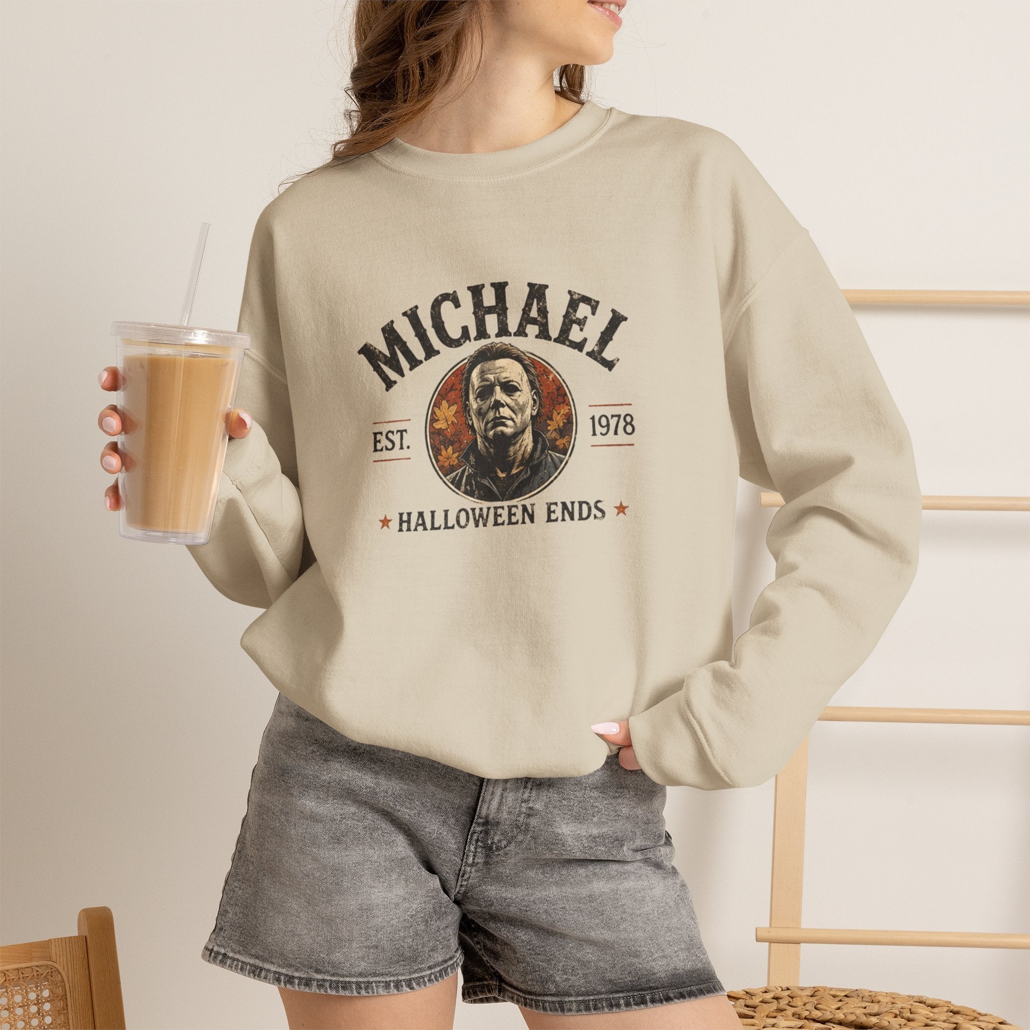 Michael Halloween Sweatshirt — Vintage Horror Crewneck (Est. 1978)