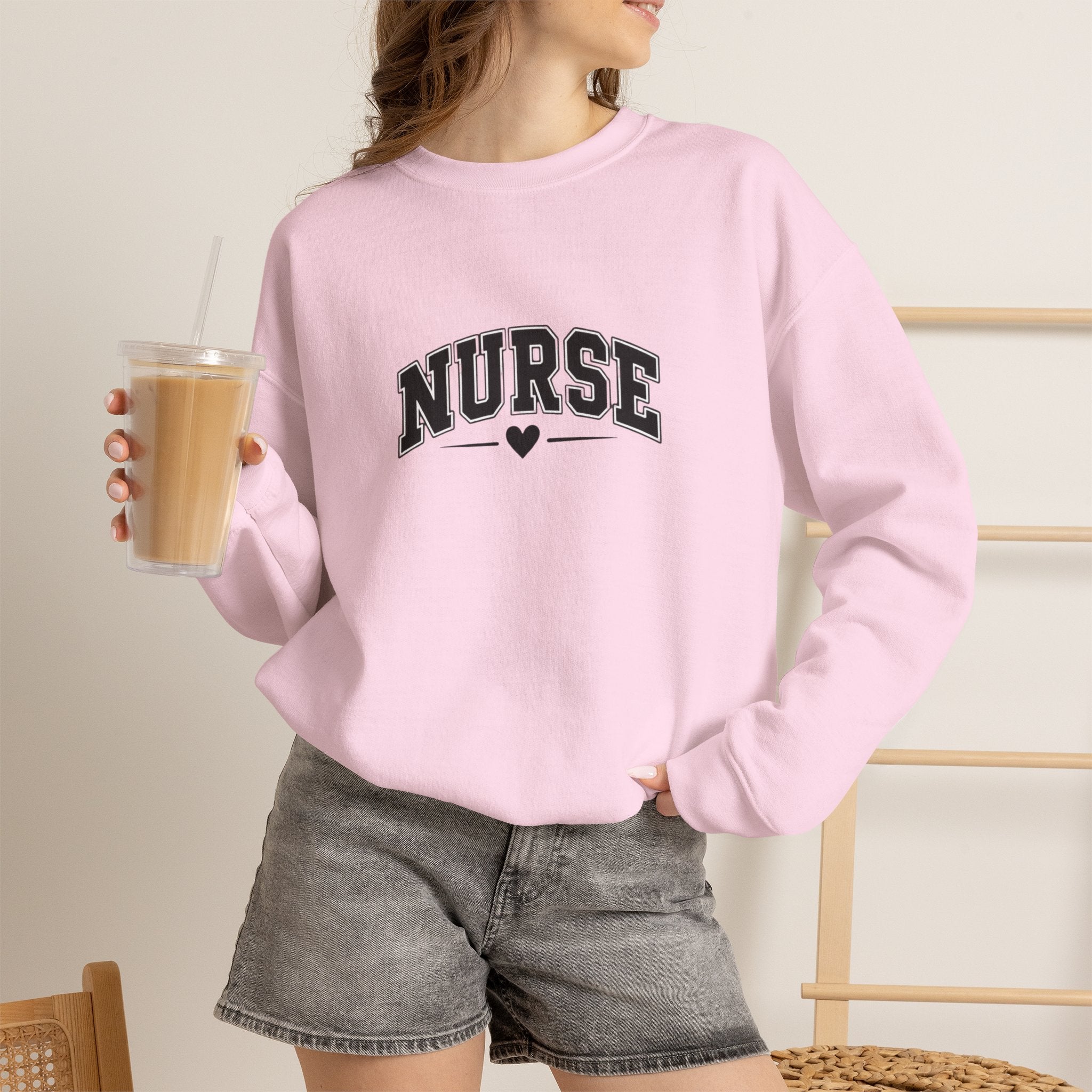 Nurse Bold Crewneck Sweatshirt