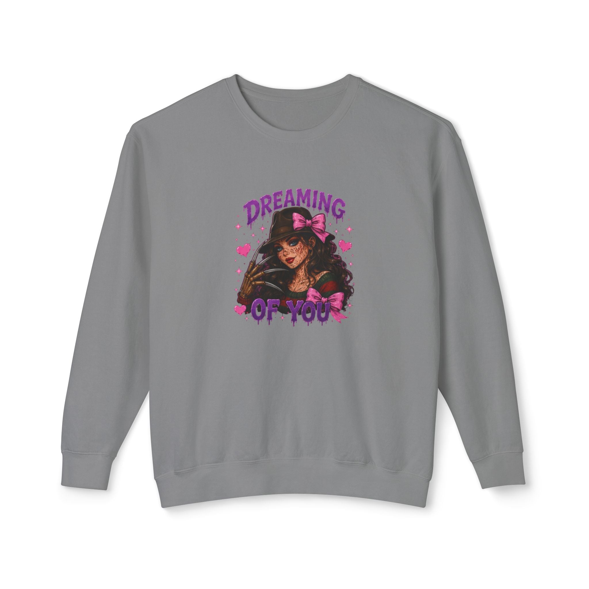 Spooky But Sweet Crewneck Sweatshirt — Cute Horror Michael Myers Graphic