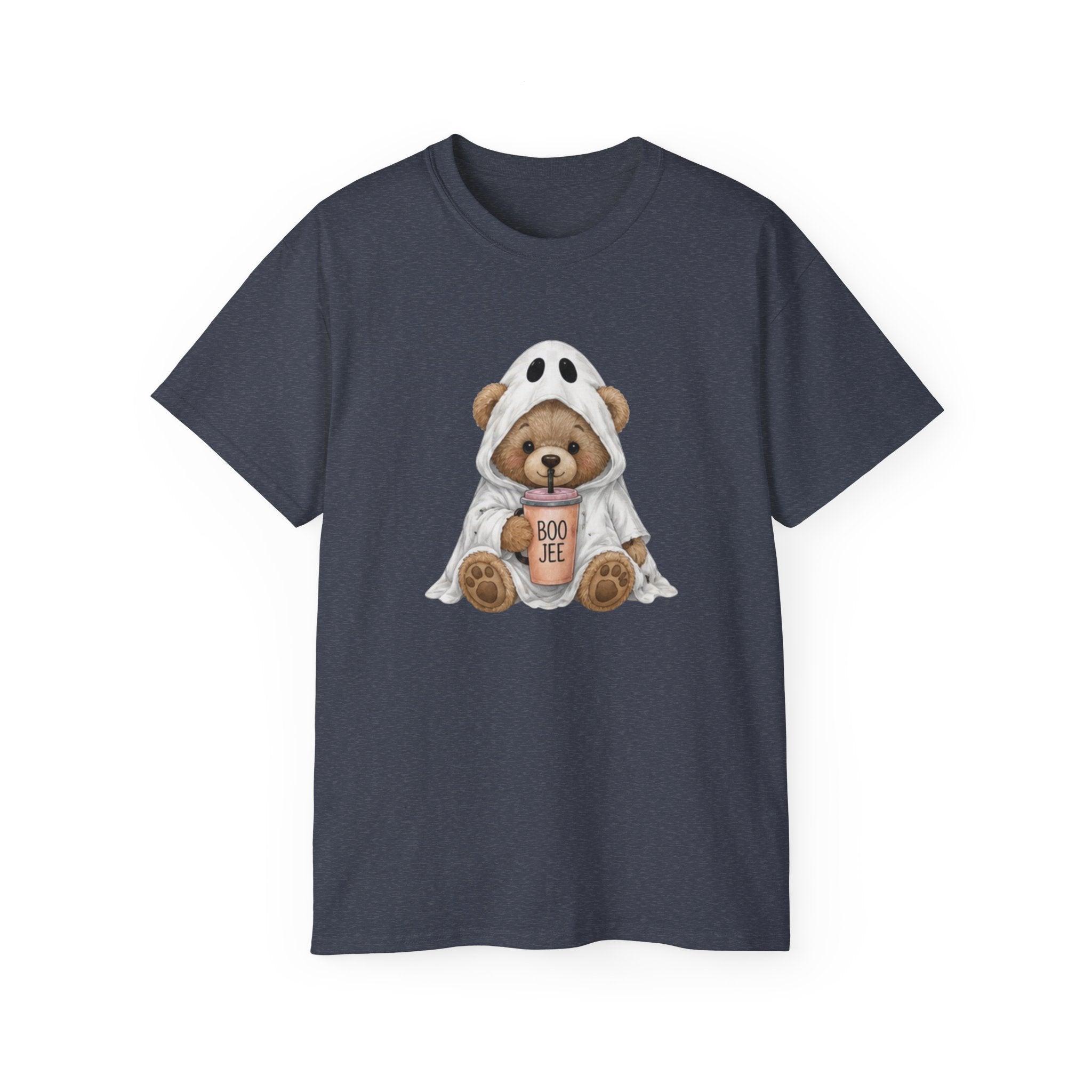 Halloween Bear Tee — Cute Ghost Costume 'Boo Joe' Graphic T‑Shirt