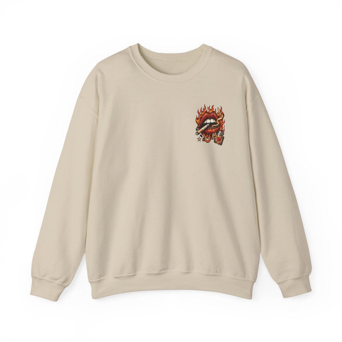 Luck Favors the BOLD Crewneck Sweatshirt