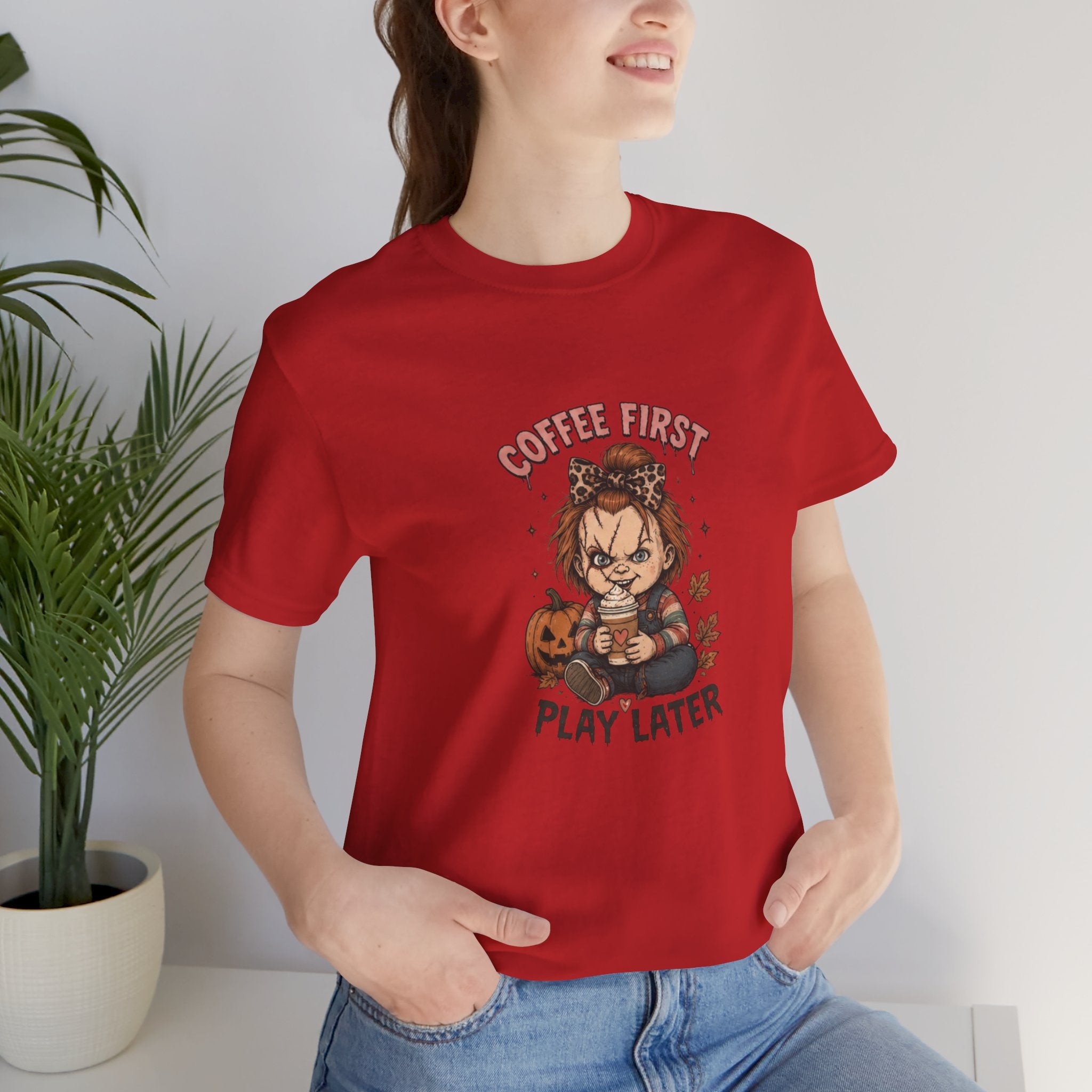 Spooky Season Tee — Leopard & Checker Ghosts Halloween Shirt