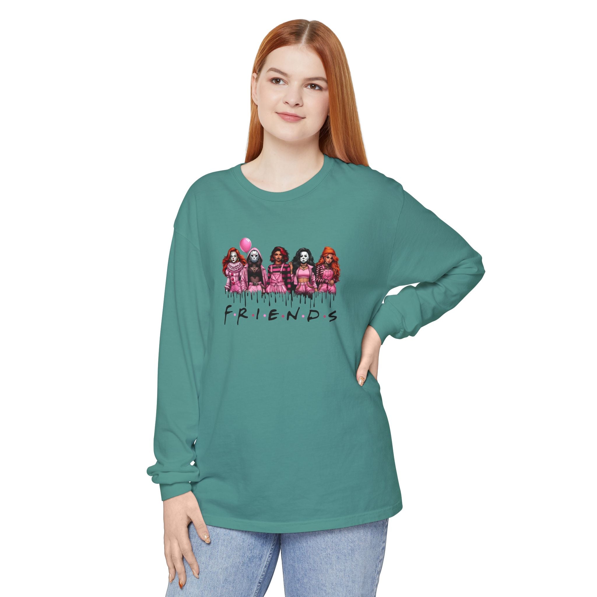 Spooky But Cute Long Sleeve Tee