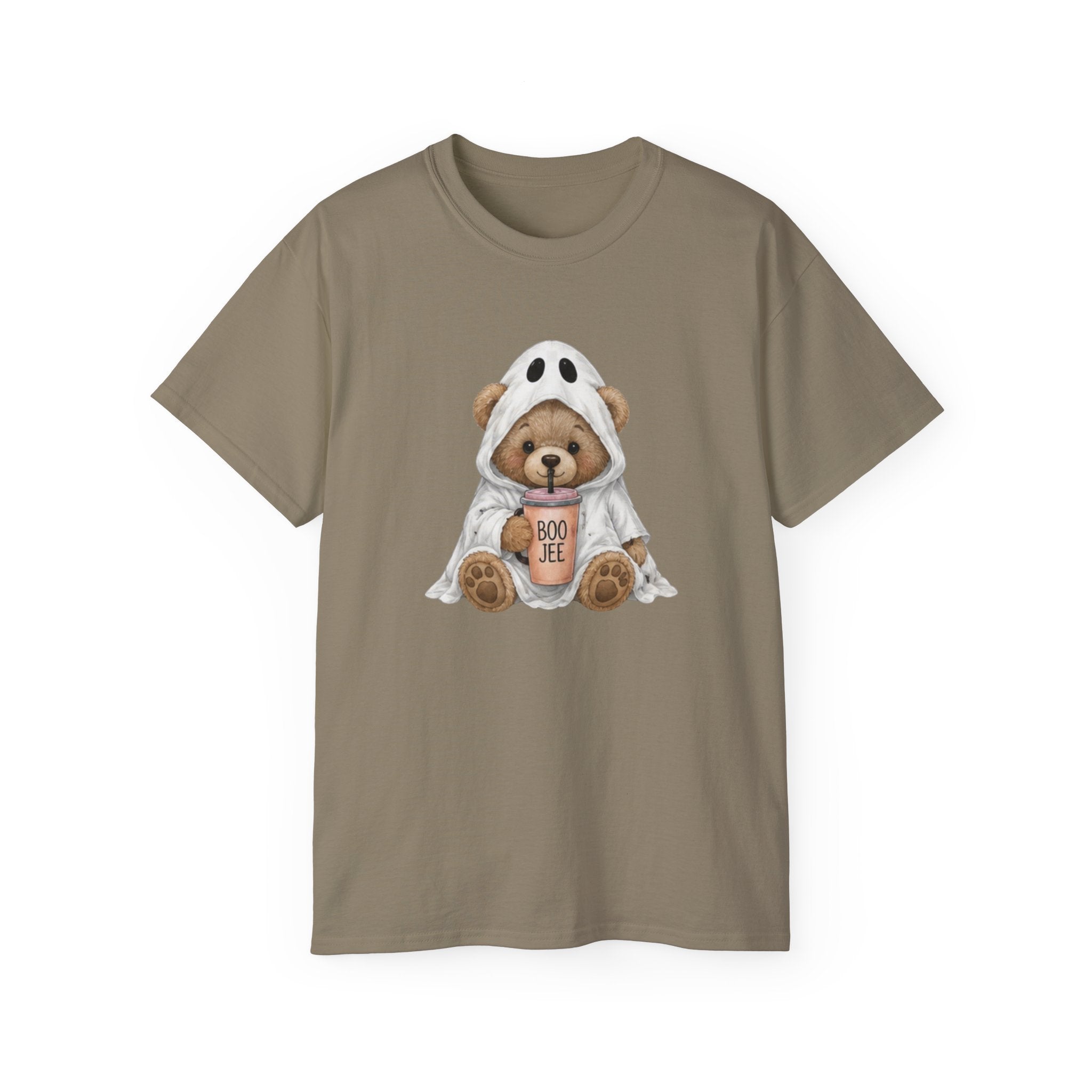 Halloween Bear Tee — Cute Ghost Costume 'Boo Joe' Graphic T‑Shirt