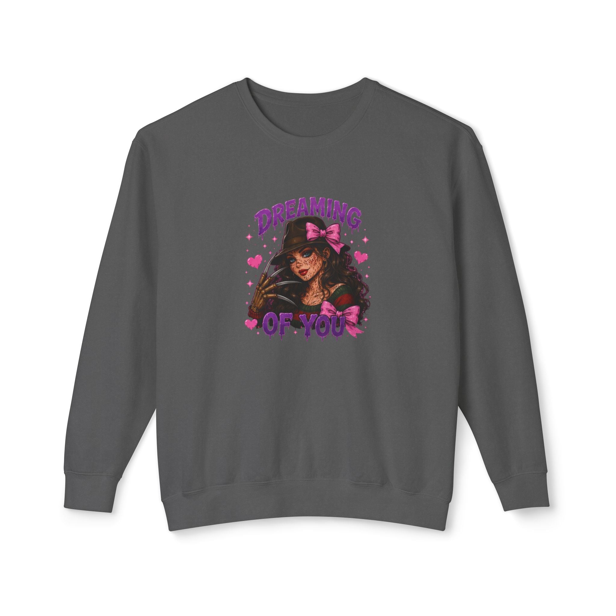 Spooky But Sweet Crewneck Sweatshirt — Cute Horror Michael Myers Graphic