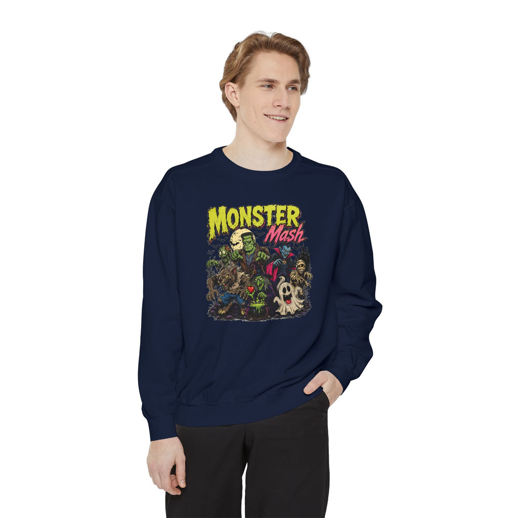 Retro Monster Mash  pullover