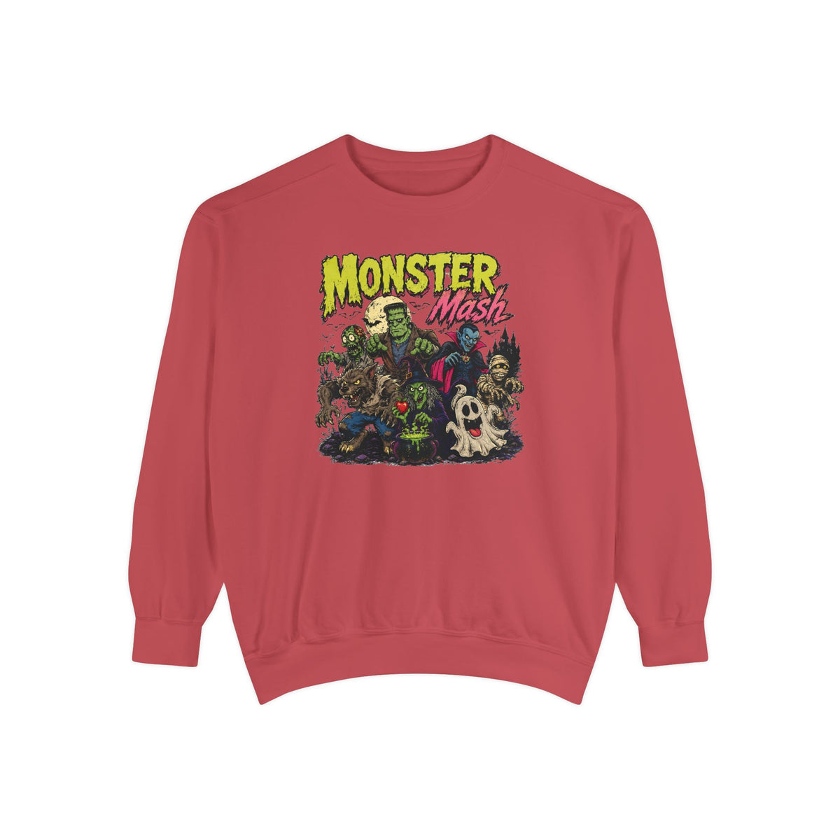 Retro Monster Mash  pullover