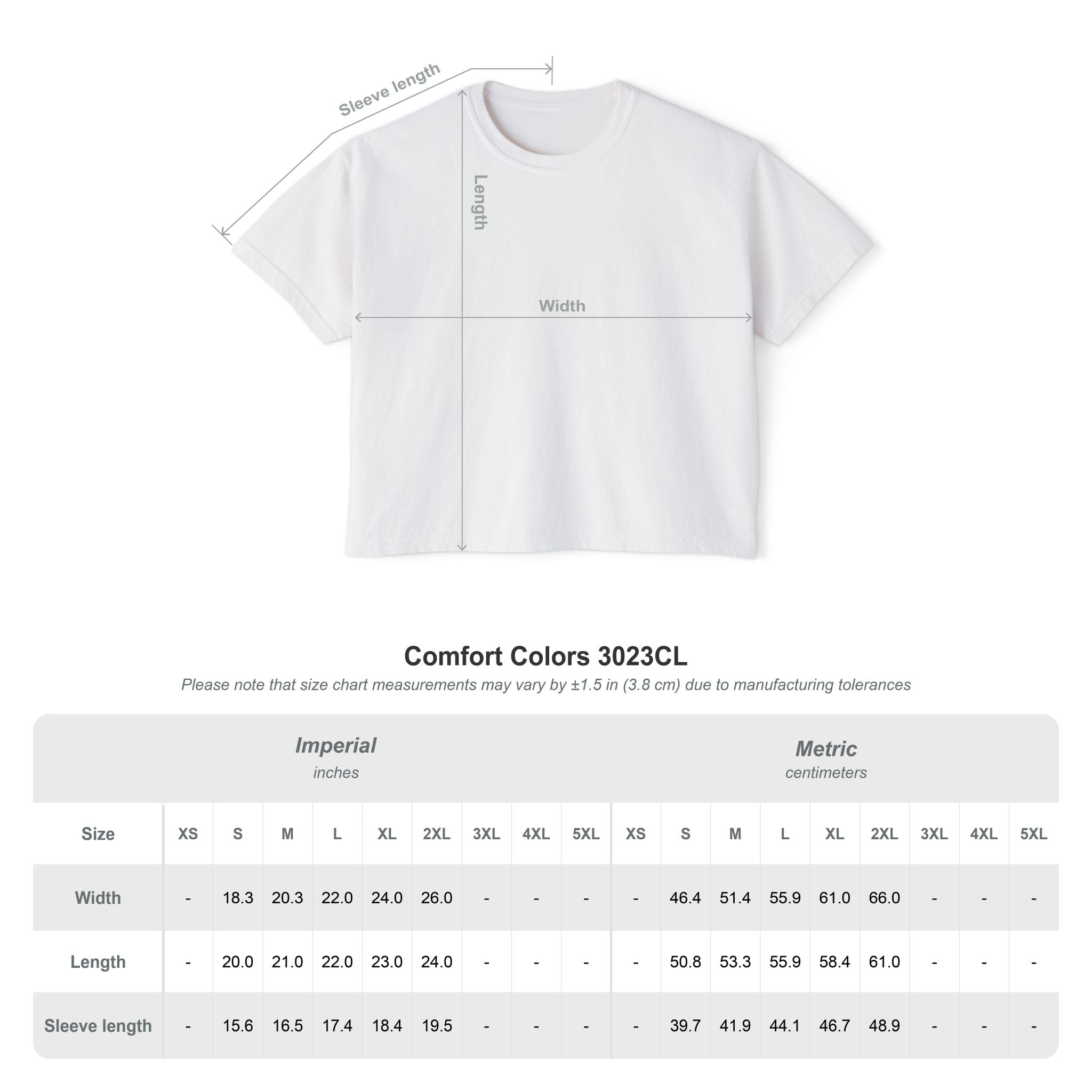 Boxy Tee — "Pretty Girls Watch Horror" Graphic Top