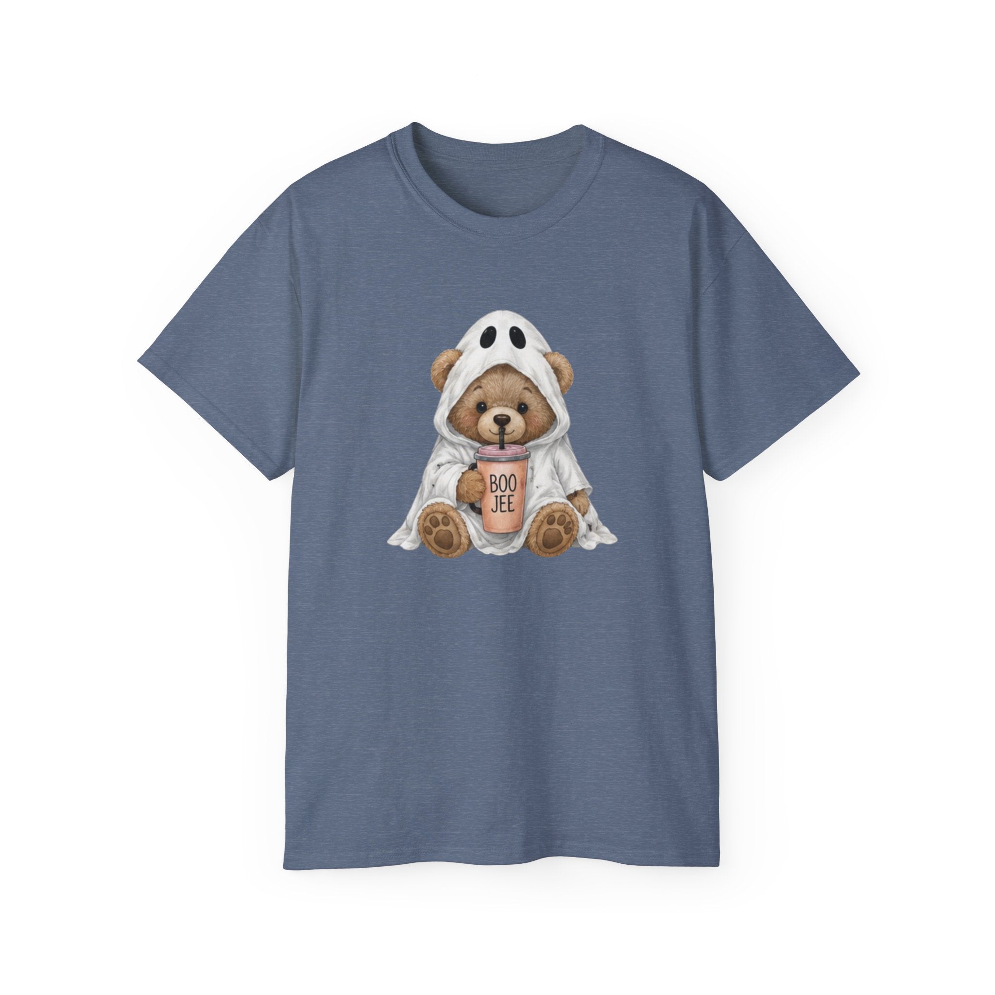 Halloween Bear Tee — Cute Ghost Costume 'Boo Joe' Graphic T‑Shirt