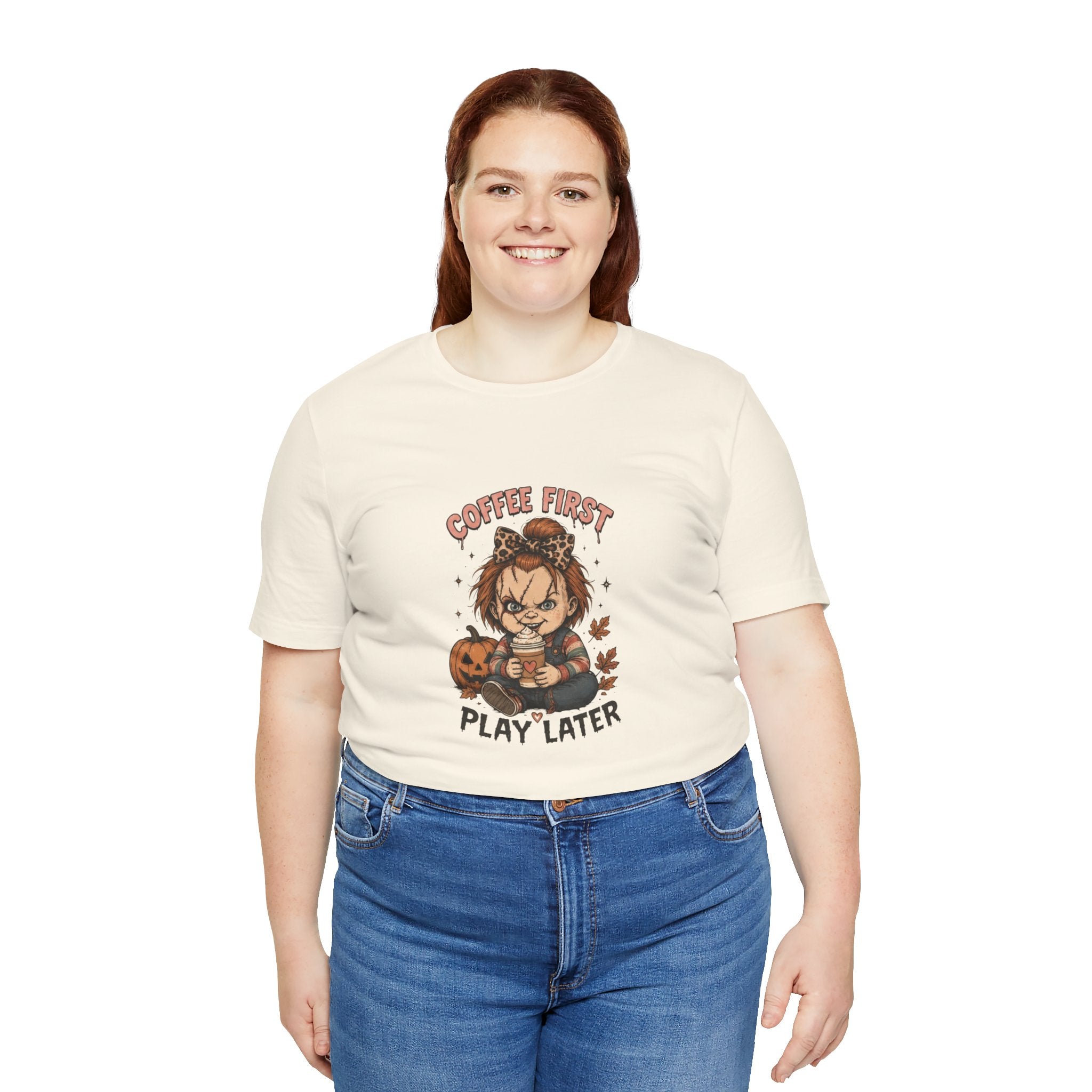 Spooky Season Tee — Leopard & Checker Ghosts Halloween Shirt