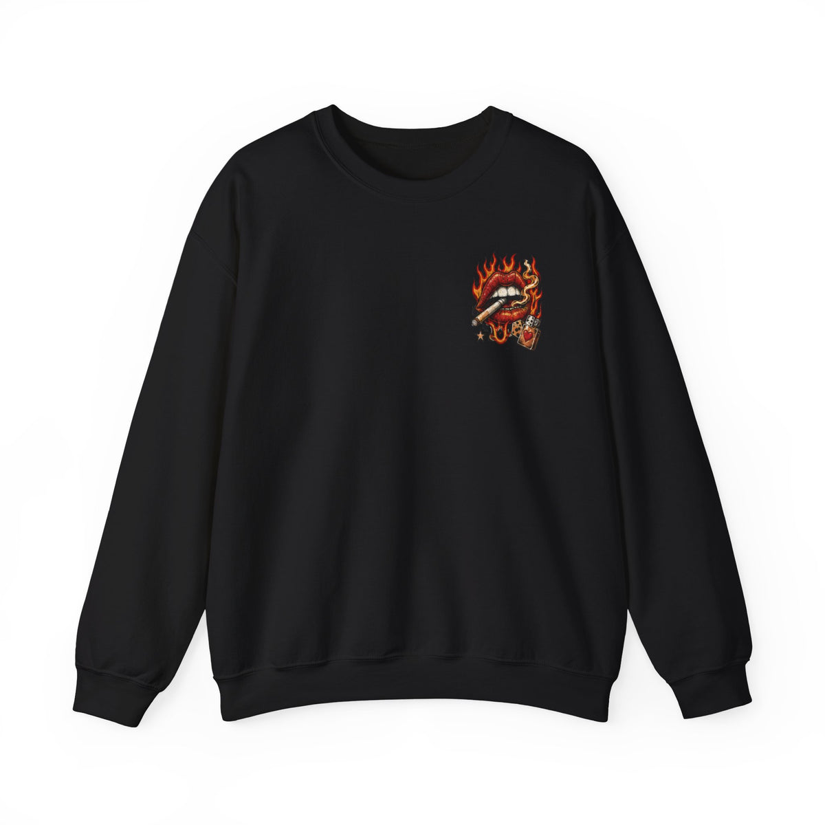 Luck Favors the BOLD Crewneck Sweatshirt