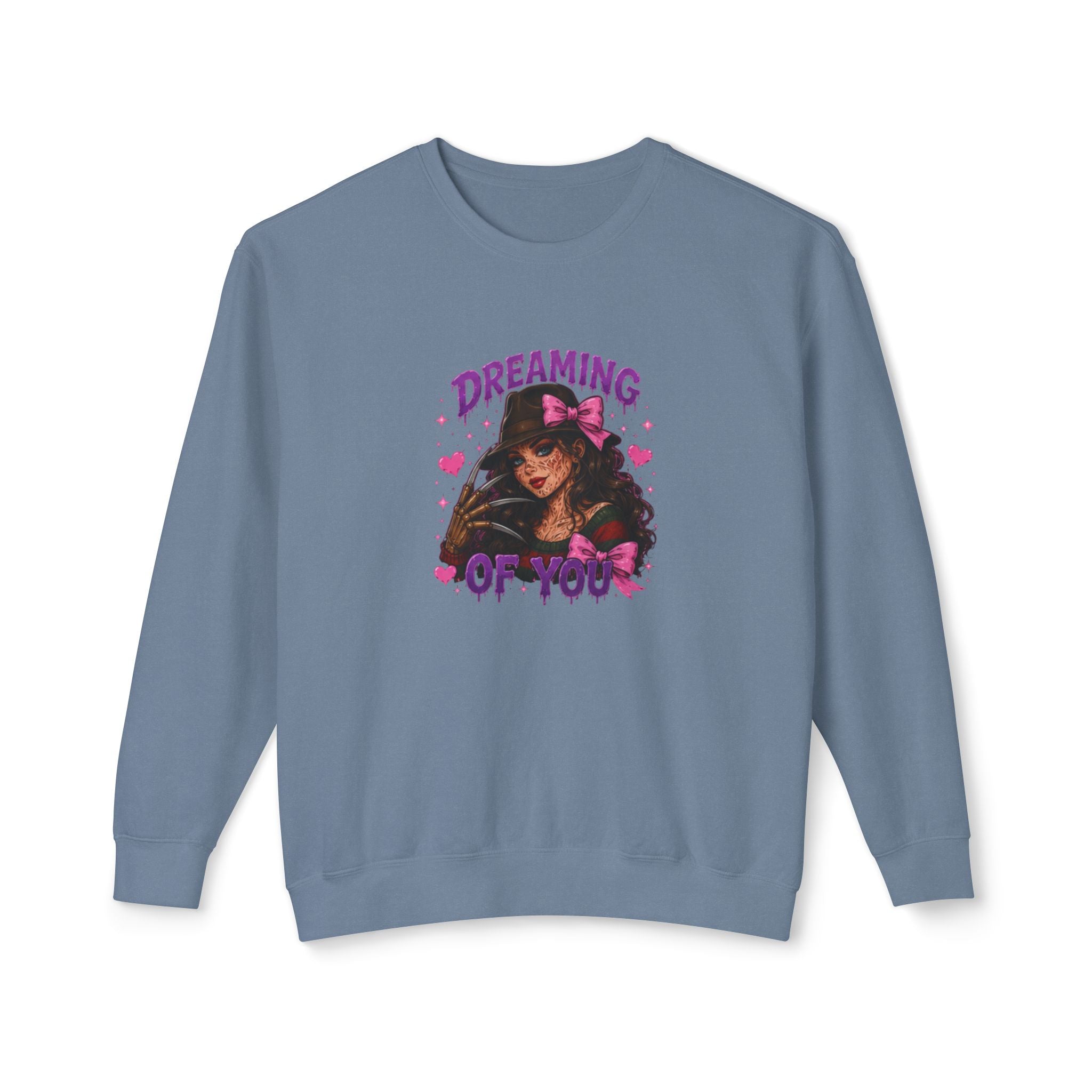 Spooky But Sweet Crewneck Sweatshirt — Cute Horror Michael Myers Graphic