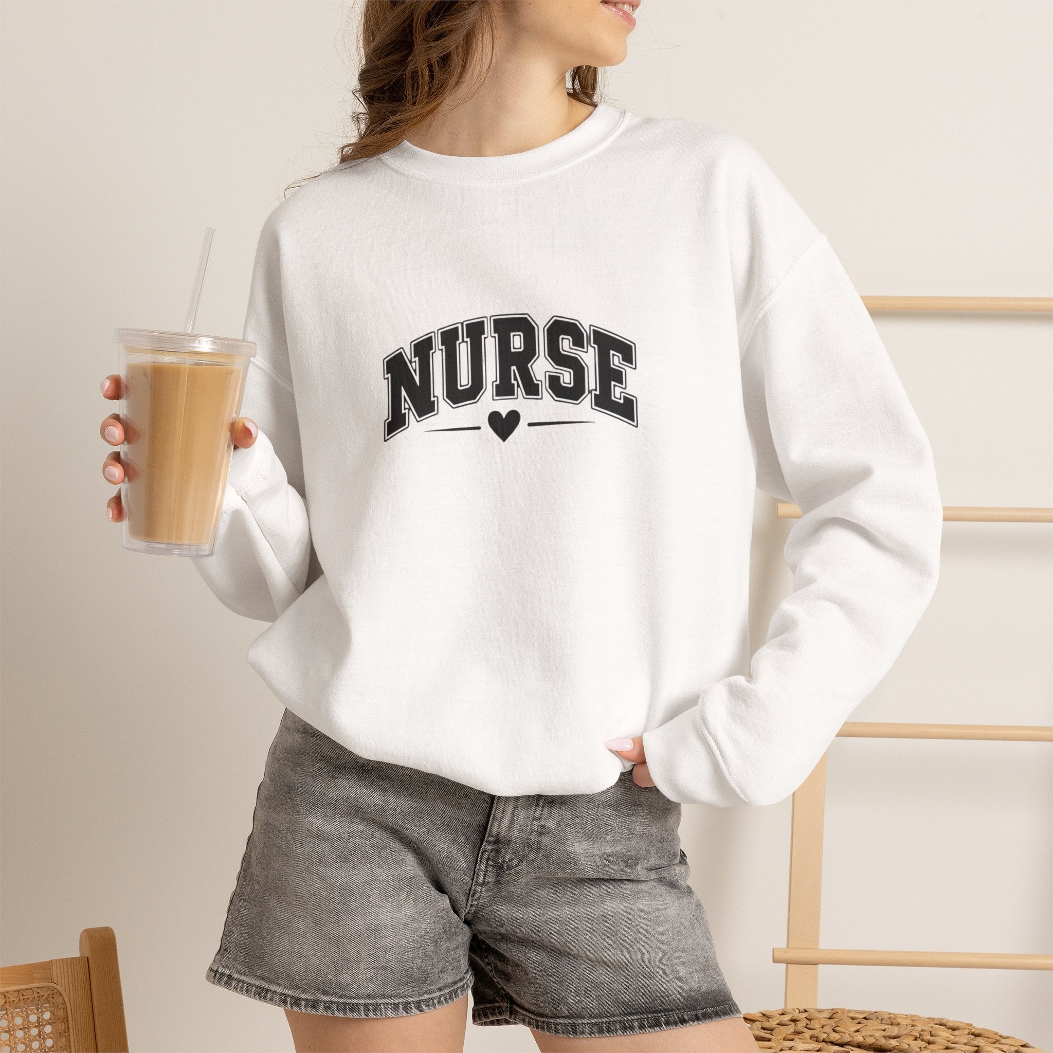 Nurse Bold Crewneck Sweatshirt