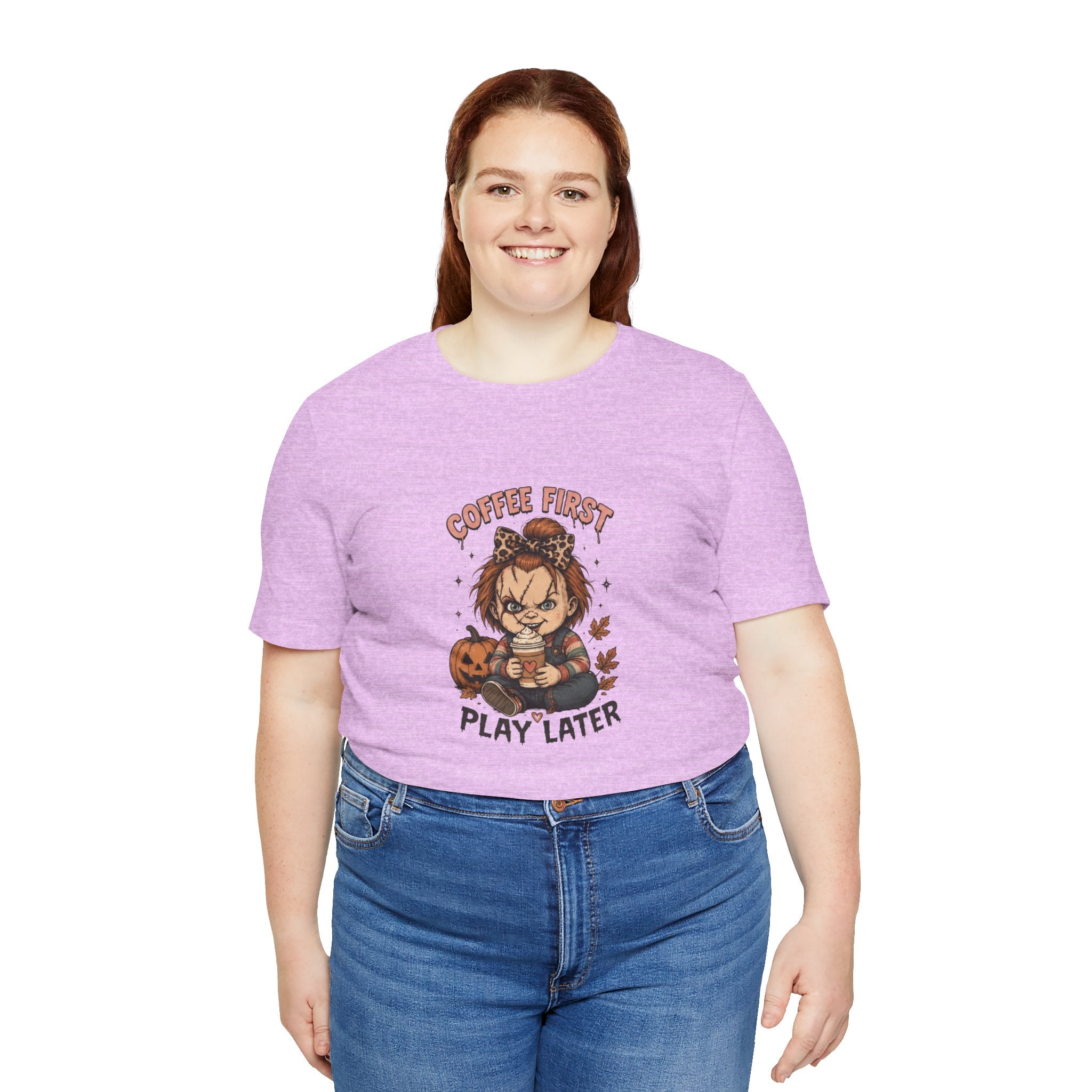 Spooky Season Tee — Leopard & Checker Ghosts Halloween Shirt