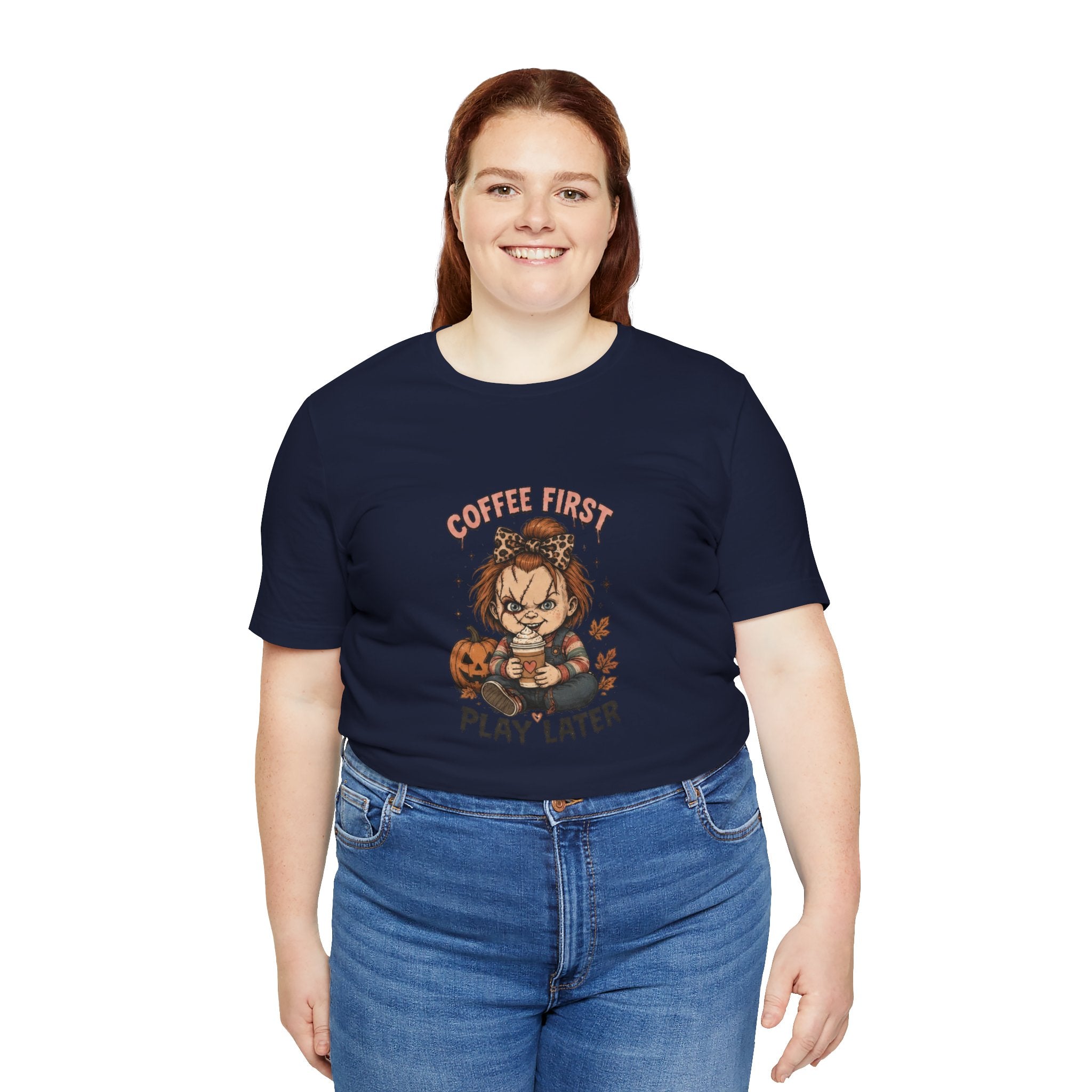 Spooky Season Tee — Leopard & Checker Ghosts Halloween Shirt