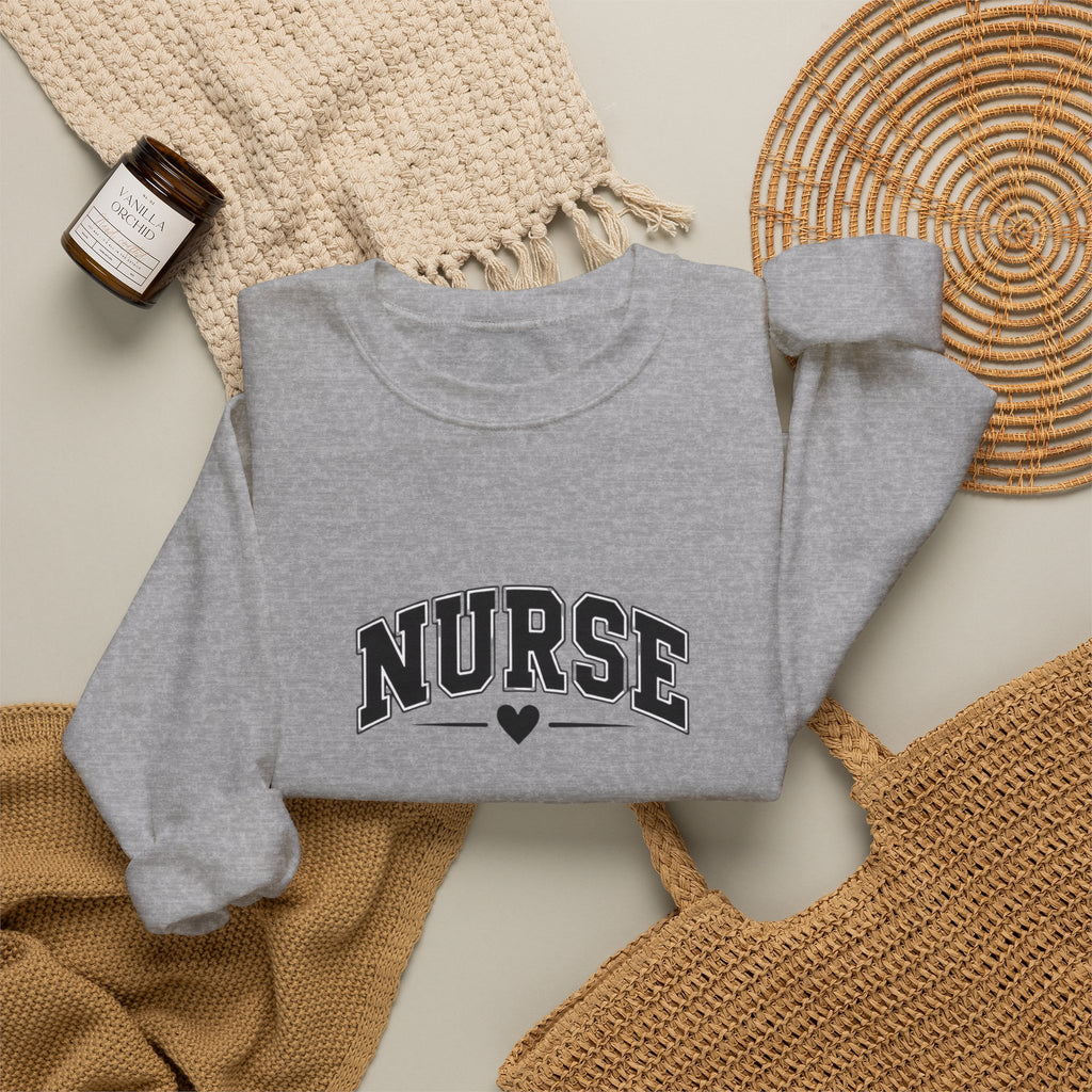 Nurse Bold Crewneck Sweatshirt