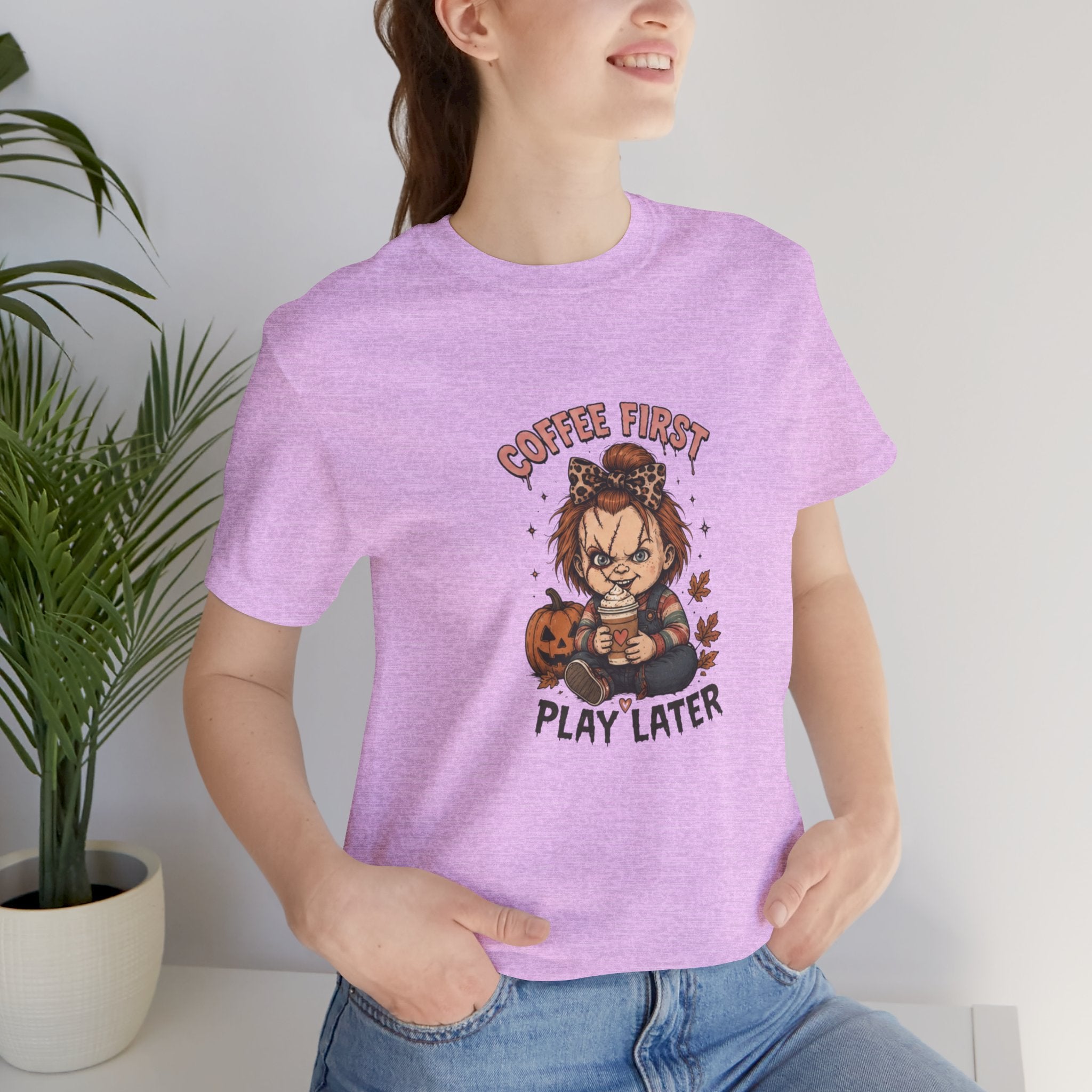 Spooky Season Tee — Leopard & Checker Ghosts Halloween Shirt