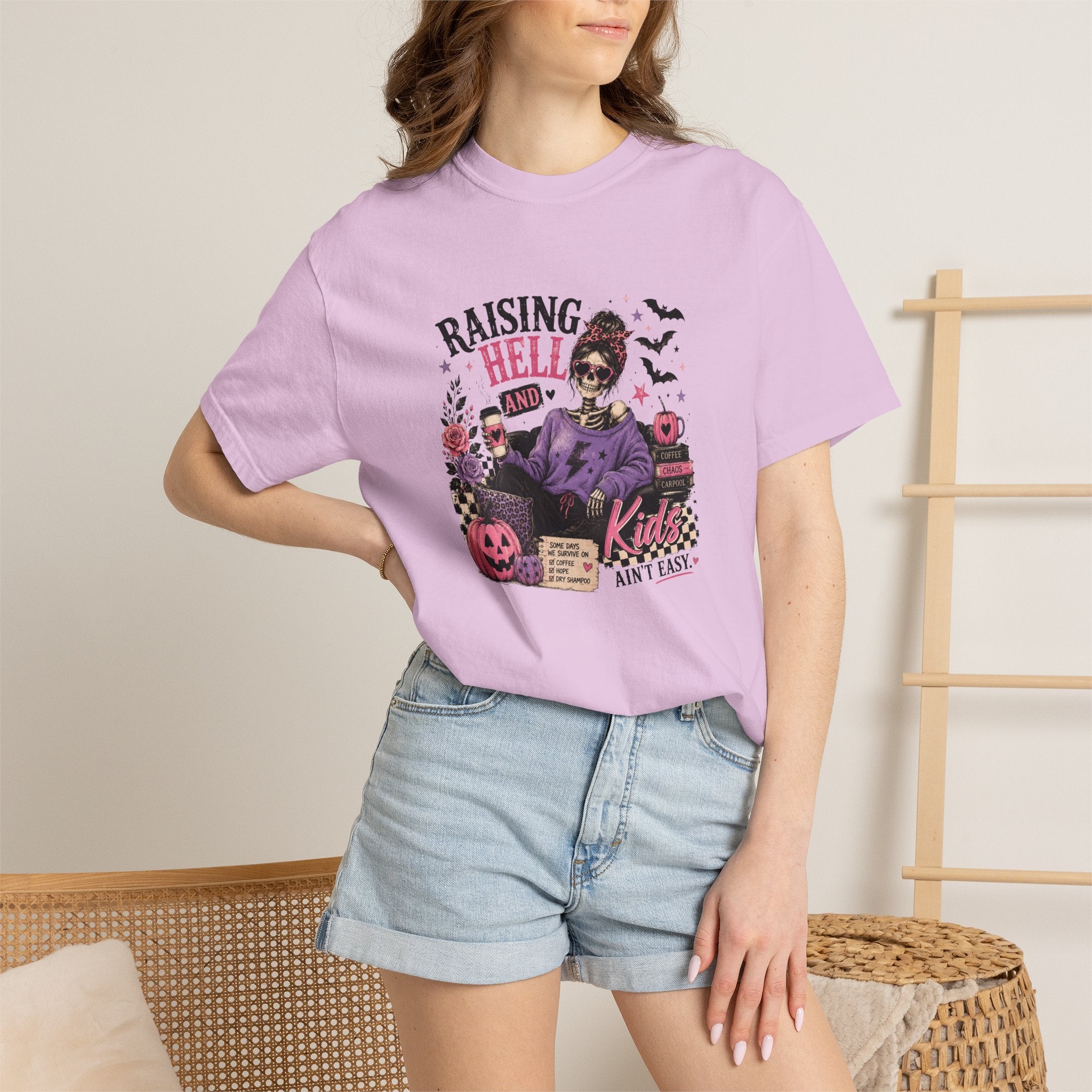Raising hell - Dyed T-shirt