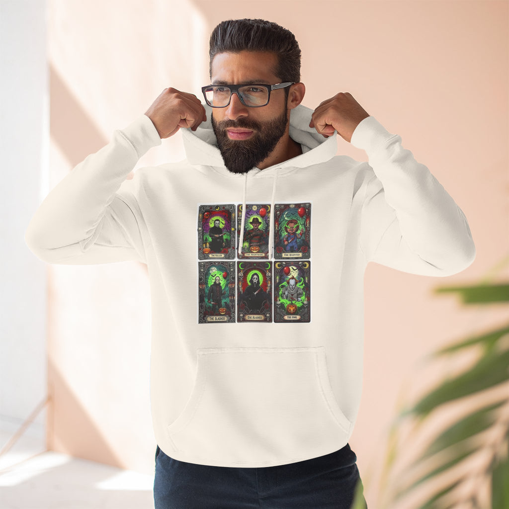 Horror Squad "FRIENDS" Graphic Hoodie — Retro Slasher Characters Pullover