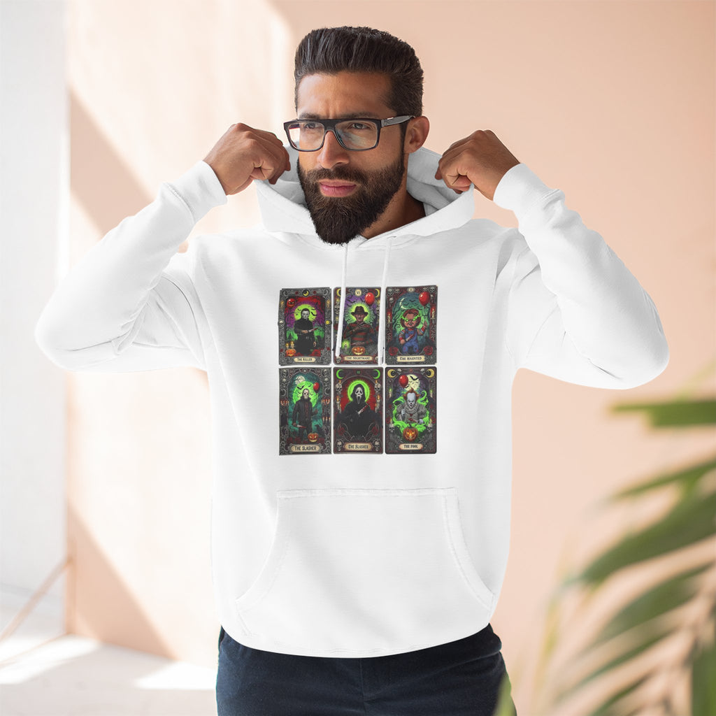 Horror Squad "FRIENDS" Graphic Hoodie — Retro Slasher Characters Pullover