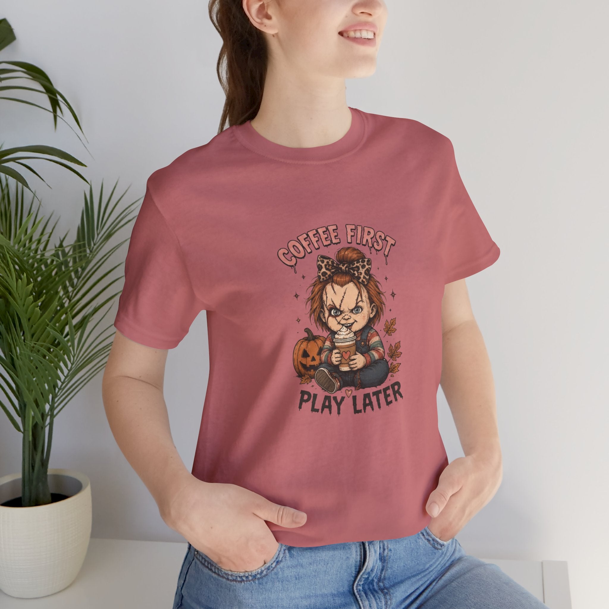 Spooky Season Tee — Leopard & Checker Ghosts Halloween Shirt