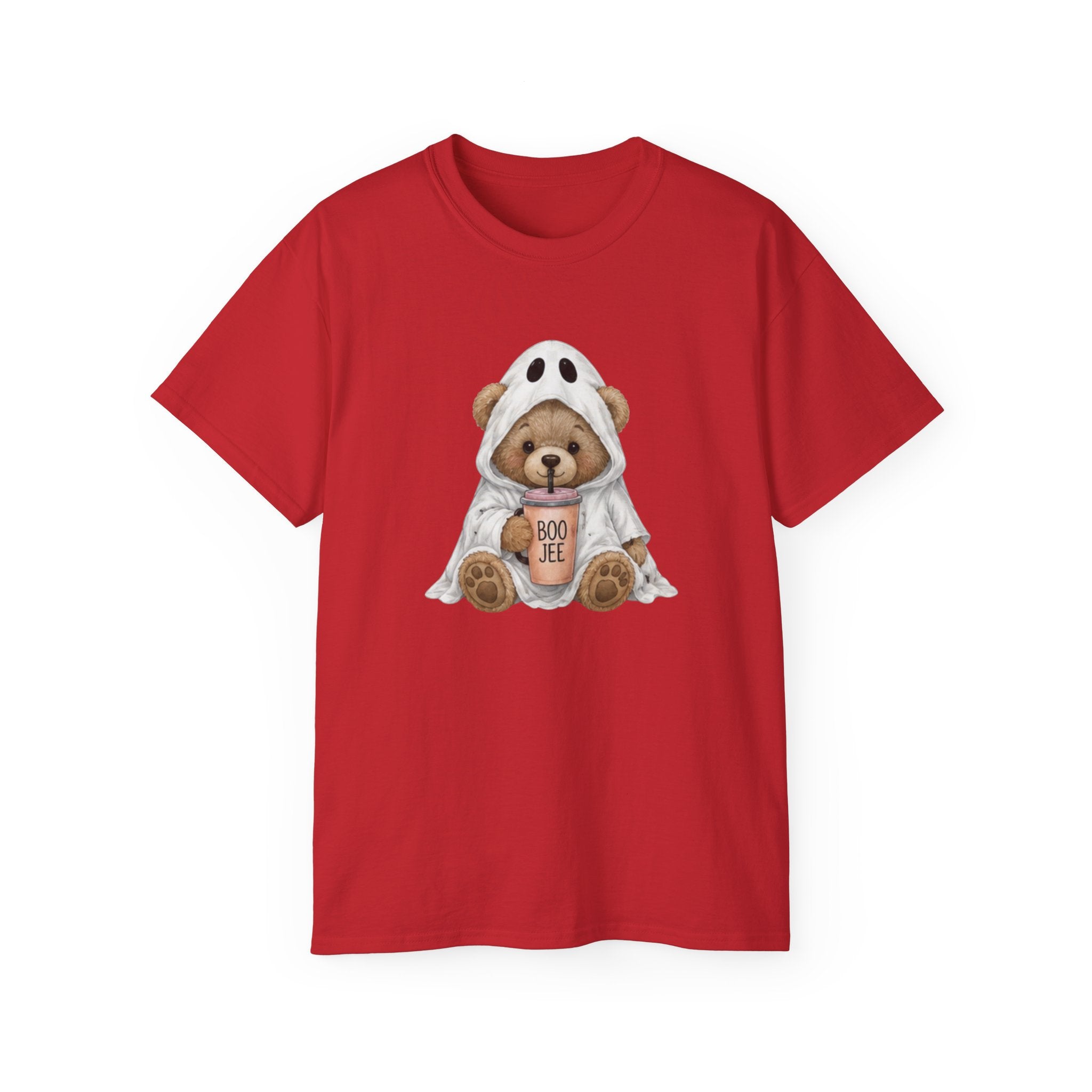 Halloween Bear Tee — Cute Ghost Costume 'Boo Joe' Graphic T‑Shirt
