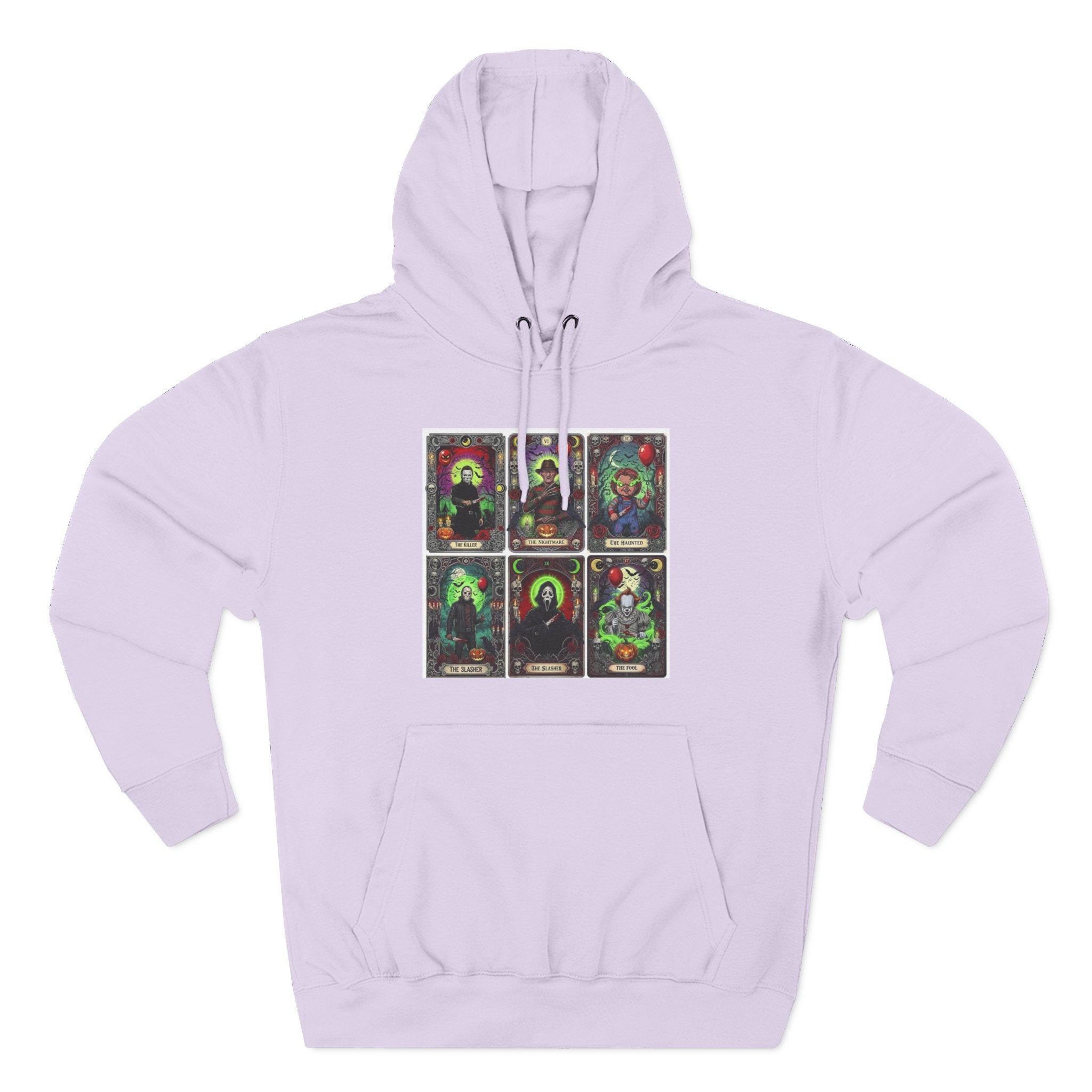 Horror Squad "FRIENDS" Graphic Hoodie — Retro Slasher Characters Pullover