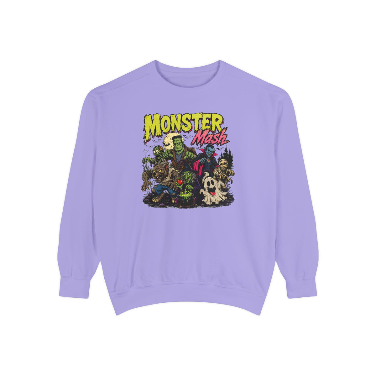 Retro Monster Mash  pullover
