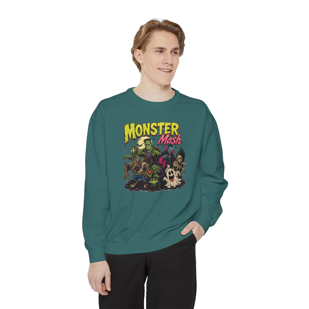 Retro Monster Mash  pullover