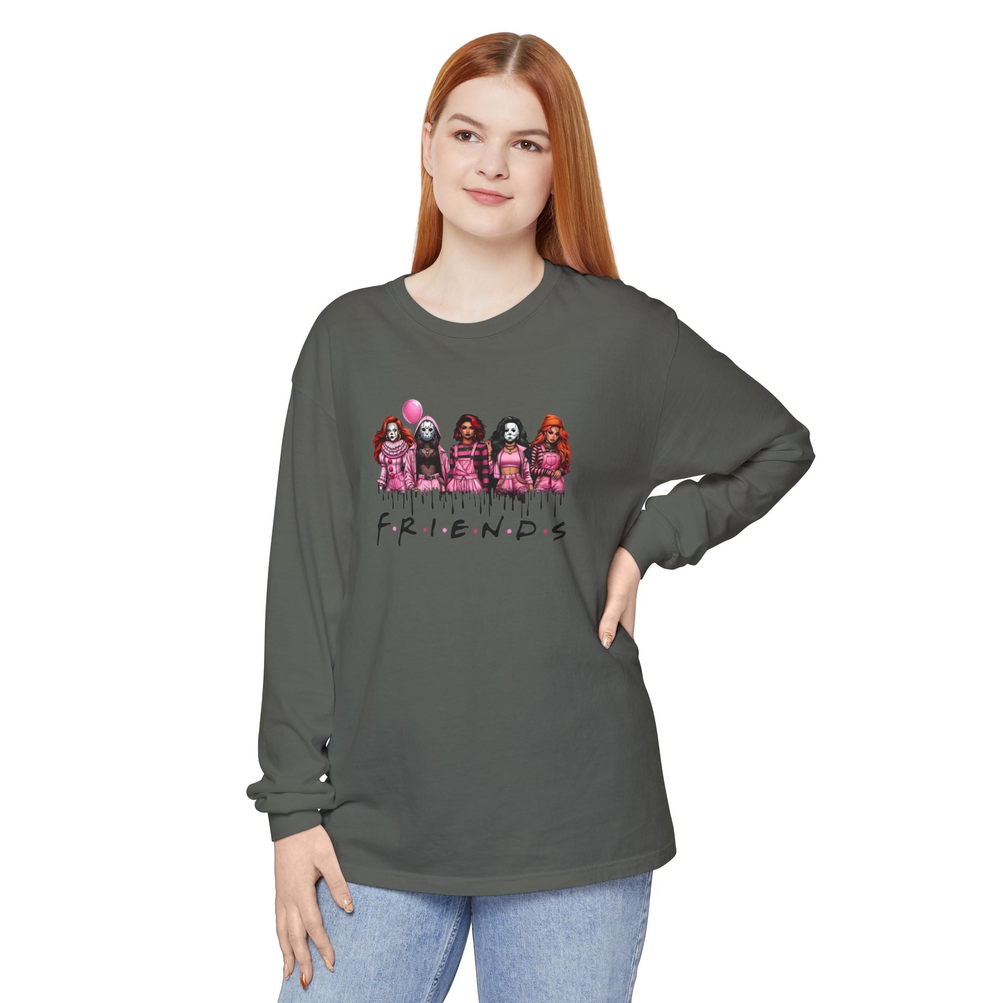 Spooky But Cute Long Sleeve Tee