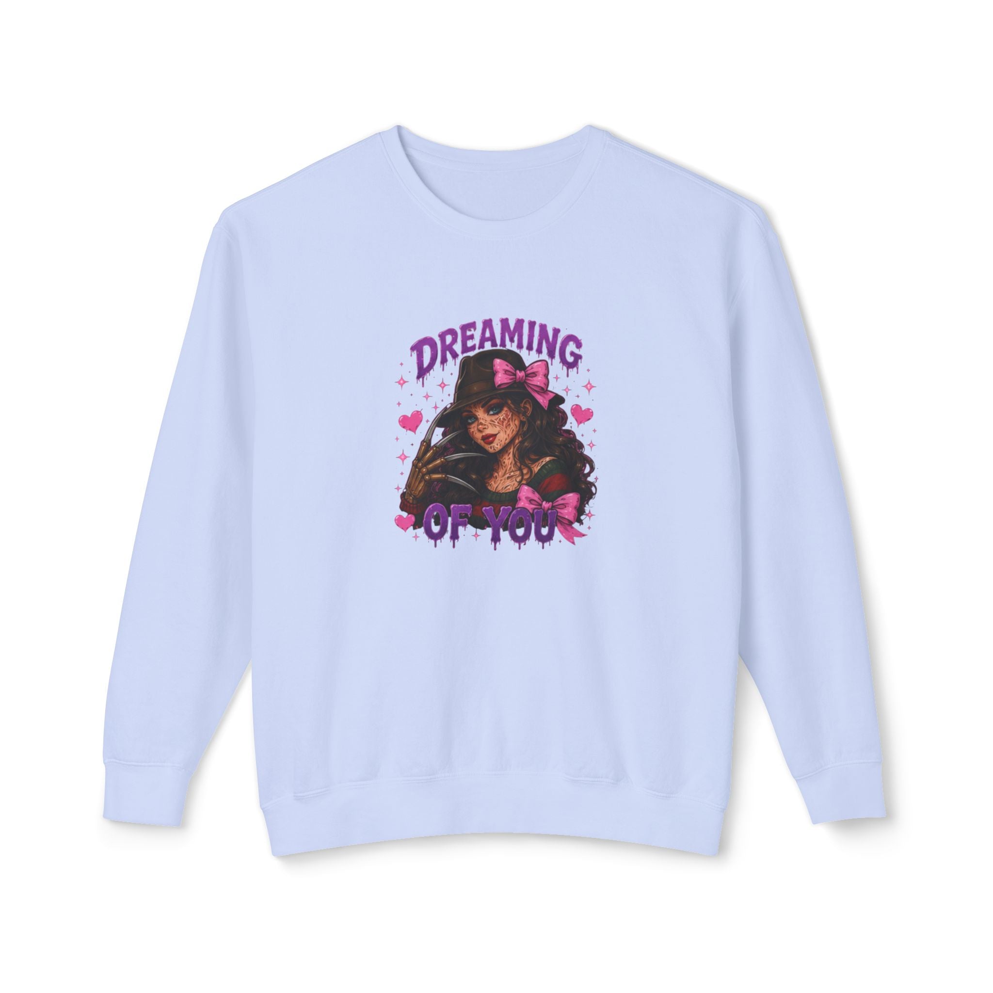 Spooky But Sweet Crewneck Sweatshirt — Cute Horror Michael Myers Graphic