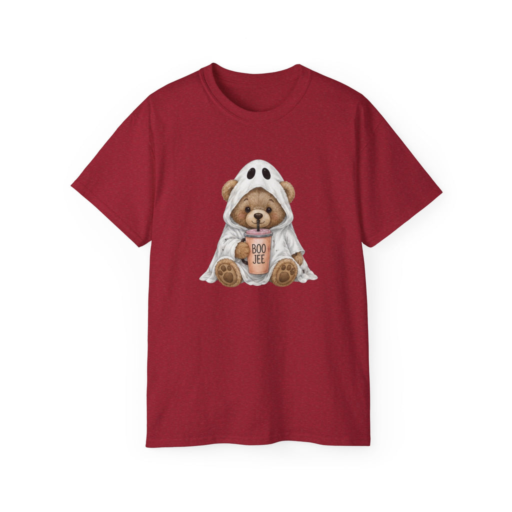 Halloween Bear Tee — Cute Ghost Costume 'Boo Joe' Graphic T‑Shirt