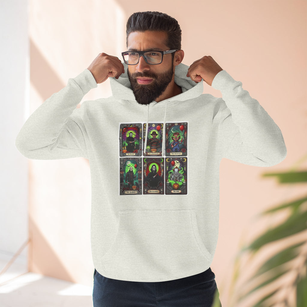 Horror Squad "FRIENDS" Graphic Hoodie — Retro Slasher Characters Pullover