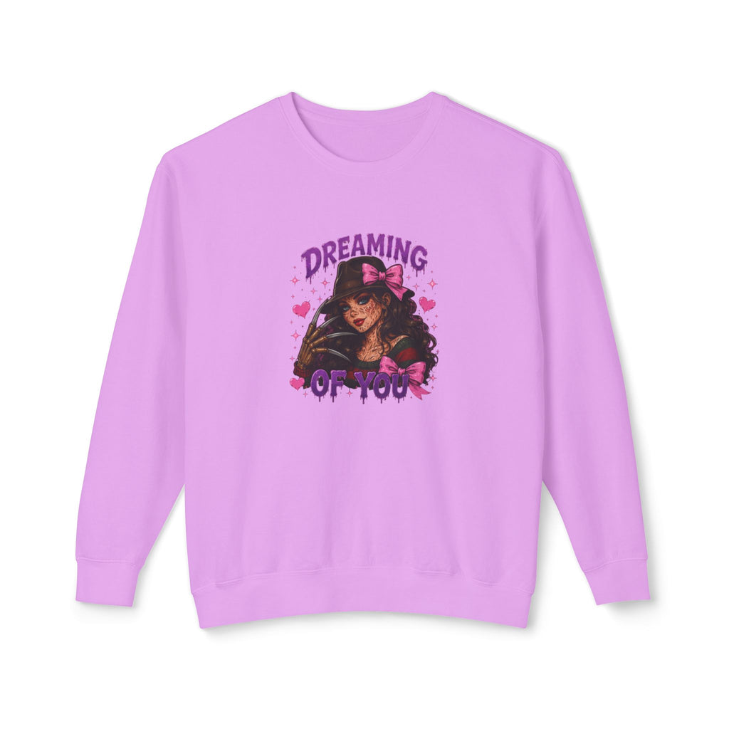 Spooky But Sweet Crewneck Sweatshirt — Cute Horror Michael Myers Graphic