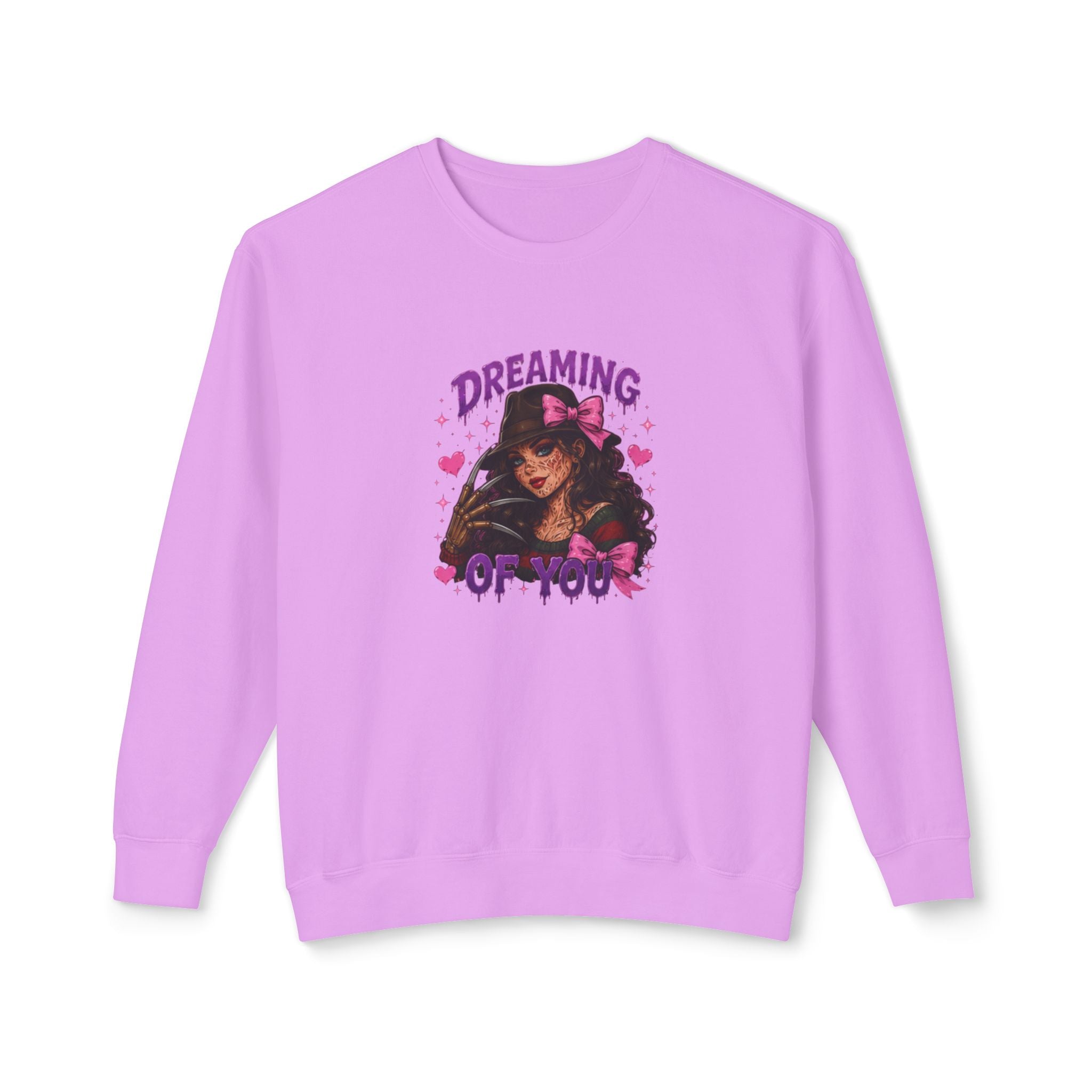 Spooky But Sweet Crewneck Sweatshirt — Cute Horror Michael Myers Graphic